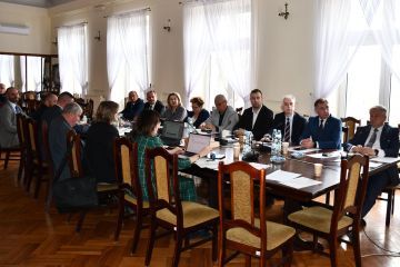 Obrady XXI Sesji Rady Powiatu Miechowskiego